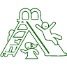 Children Play Area Icon