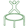 Trampoline Park Icon
