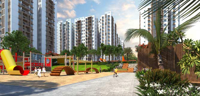 Kids Play Area at DSR Group Project Parkway